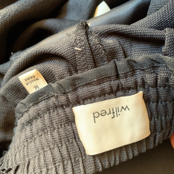 Aritzia Black Wide Leg Pants - Picture 2 of 9